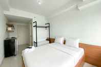 Bedroom Comfot Studio Apartment at 28th Floor Patraland Urbano By Travelio