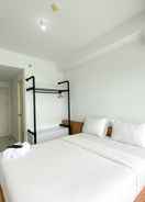 BEDROOM Comfot Studio Apartment at 28th Floor Patraland Urbano By Travelio