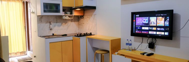 Lobi Good Choice 2BR Apartment at 12th Floor Gateway Ahmad Yani Cicadas By Travelio