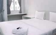 Bedroom 3 Restful and Good Deal Studio Apartment Transpark Juanda By Travelio