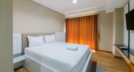 臥室 2 Homey and Great Deal Studio Room Patraland Amarta Apartment By Travelio