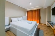 ห้องนอน Homey and Great Deal Studio Room Patraland Amarta Apartment By Travelio