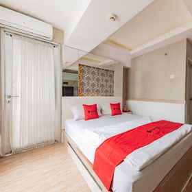 Bedroom 1 RedDoorz Apartment @ Jarrdin Cihampelas, Big Bird SPBU 34 - 40123 Pasteur Hotels