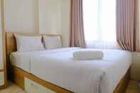 Bedroom Homey and Cozy 2BR Tamansari Panoramic Apartment By Travelio