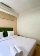 BEDROOM Comfort 2BR Apartment at 6th Floor Metropark Condominium Jababeka By Travelio