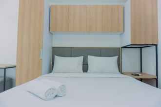 Bedroom 4 Chic and Clean Studio Apartment M-Town Residence near Summarecon Mall By Travelio