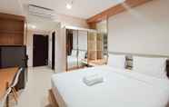 Bilik Tidur 3 Homey Studio at Apartment Patraland Amarta By Travelio