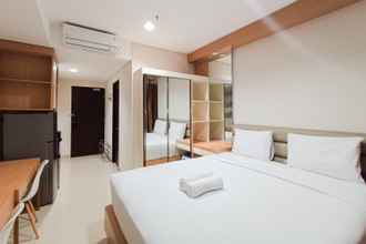 Bedroom 4 Homey Studio at Apartment Patraland Amarta By Travelio