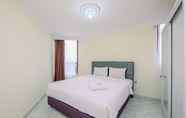 Kamar Tidur 2 Relaxing 1BR at Apartment Taman Rasuna Kuningan by Travelio