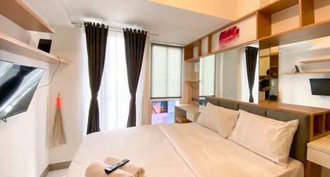 Bedroom 2 Great Choice Studio Apartment Tokyo Riverside PIK 2 By Travelio