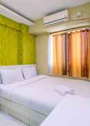 BEDROOM Modern and Nice 2BR at Kebagusan City Apartment By Travelio