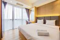 Kamar Tidur Comfortable and Fancy 1BR The Smith Alam Sutera Apartment By Travelio