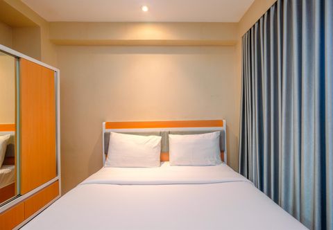 Bedroom Cozy and Comfort Living Studio Room at Tifolia Apartment By Travelio