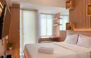 Bedroom 3 Homey Living Studio Tokyo Riverside Apartment PIK 2 By Travelio