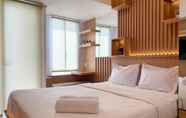 Bedroom 5 Homey Living Studio Tokyo Riverside Apartment PIK 2 By Travelio