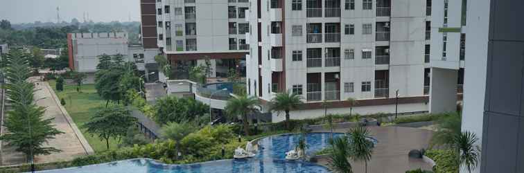 Lobi Comfy Stay Studio Apartment at Akasa Pure Living BSD By Travelio