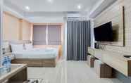 Kamar Tidur 4 Simply Look and Warm Studio Room Apartment Urban Heights Residences By Travelio