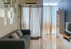 Common Space 4 2BR with Queen Bed (Single Bed x2) at GP Plaza Apartment By Travelio