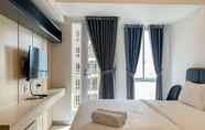 Bedroom 5 Simply and Cozy Look Studio Room Tokyo Riverside PIK 2 Apartment By Travelio