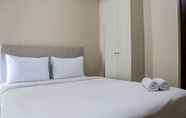 Bedroom 2 Cozy Stay Studio at 30th Floor Green Sedayu Apartment By Travelio