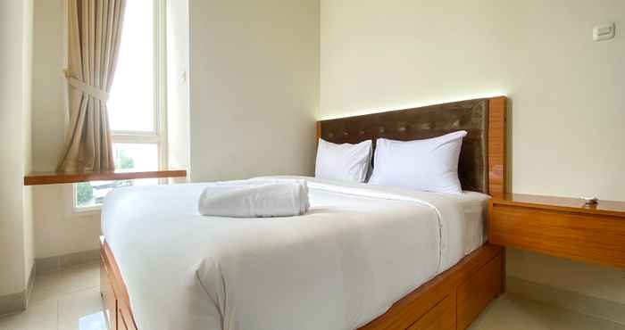 Bilik Tidur Nice and Comfort Stay 2BR Apartment at Elpis Residence By Travelio