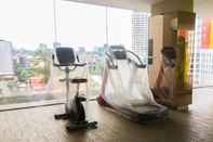 Fitness Center Nice and Comfort Stay 2BR Apartment at Elpis Residence By Travelio