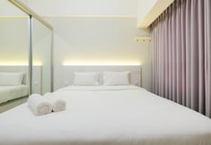 Bedroom 3 Elegant Studio Room at Apartment Springlake Summarecon By Travelio