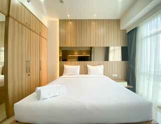 Bilik Tidur 2 Elegant and Good Deal Studio Vasanta Innopark Apartment By Travelio