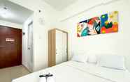 Bedroom 2 Simply and Comfy Look Studio Room Sayana Bekasi Apartment By Travelio