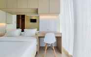 Kamar Tidur 5 Cozy Stay Studio Apartment at Tree Park City BSD By Travelio