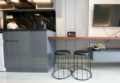 Common Space 7 Warm and Cozy Living Studio Apartment at West Vista By Travelio