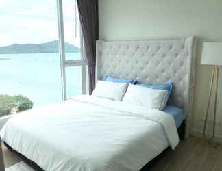 Kamar Tidur 2 BeachFont Bang Saray By RoomQuest Hotel