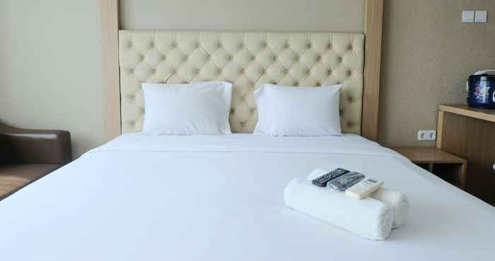 Kamar Tidur Good Choice Studio at Apartment Tamansari La Grande By Travelio