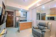 Common Space Full Furnished Cozy Design 2BR Apartment Transpark Cibubur By Travelio