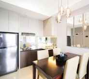 Common Space 4 Spacious and Tidy 2BR at Grand Sungkono Lagoon Apartment By Travelio