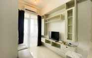 Lobby 3 Restful and Elegant 1BR at 35th Floor Vasanta Innopark Apartment By Travelio