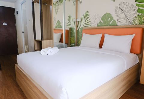 卧室 Good Deal Studio Apartment at Tamansari Panoramic By Travelio