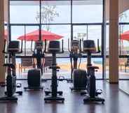 Fitness Center 7 Tidy Studio and Modern Look (No Kitchen) Osaka Riverview PIK 2 Apartment By Travelio