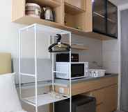 Common Space 3 Tidy Studio and Modern Look (No Kitchen) Osaka Riverview PIK 2 Apartment By Travelio