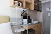 Common Space Tidy Studio and Modern Look (No Kitchen) Osaka Riverview PIK 2 Apartment By Travelio