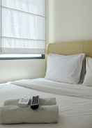 BEDROOM Tidy Studio and Modern Look (No Kitchen) Osaka Riverview PIK 2 Apartment By Travelio