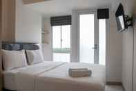 ห้องนอน Cozy and Best Choice Studio Apartment at Tokyo Riverside PIK 2 By Travelio