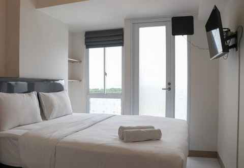 Bedroom Cozy and Best Choice Studio Apartment at Tokyo Riverside PIK 2 By Travelio