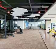 Fitness Center 7 Modern and Nice 2BR at Bintaro Embarcadero Apartment By Travelio