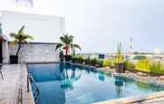 Swimming Pool 7 Cozy and Best Choice Studio at The Square Apartment By Travelio