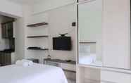 Bedroom 2 Good Deal Studio at Oxford Jatinangor Apartment By Travelio