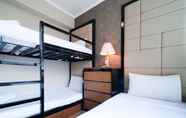 Kamar Tidur 2 Spacious and Nice 2BR at The Via and The Vue Apartment Surabaya By Travelio