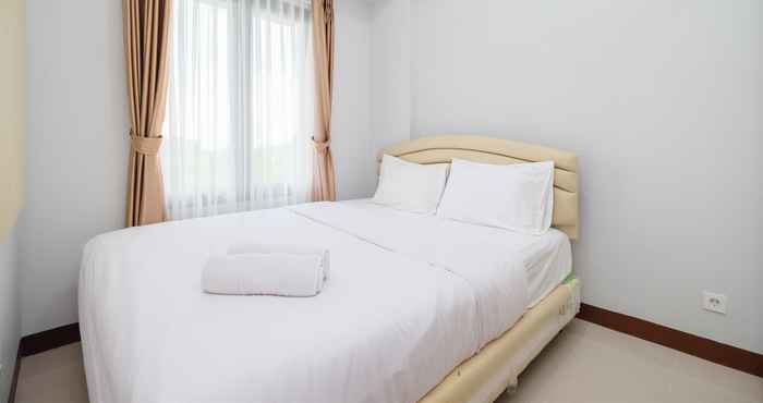 Bedroom Modern and Comfort 2BR at Royal Heights Apartment By Travelio