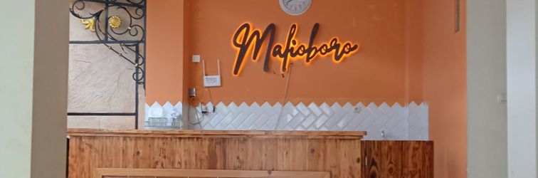 Lobby Pondokan Malioboro Yogyakarta