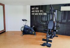 Fitness Center 6 Modern and Tidy Studio at Barsa City Apartment By Travelio